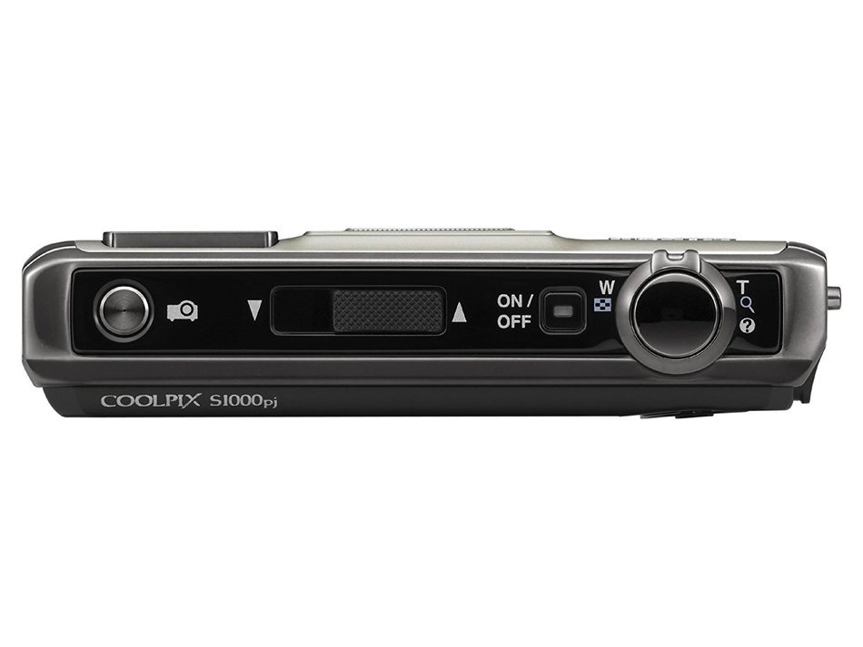 Nikon Digital Camera COOLPIX COOLPIX S1000pj (Silver) S1000pjSL - International Version N5