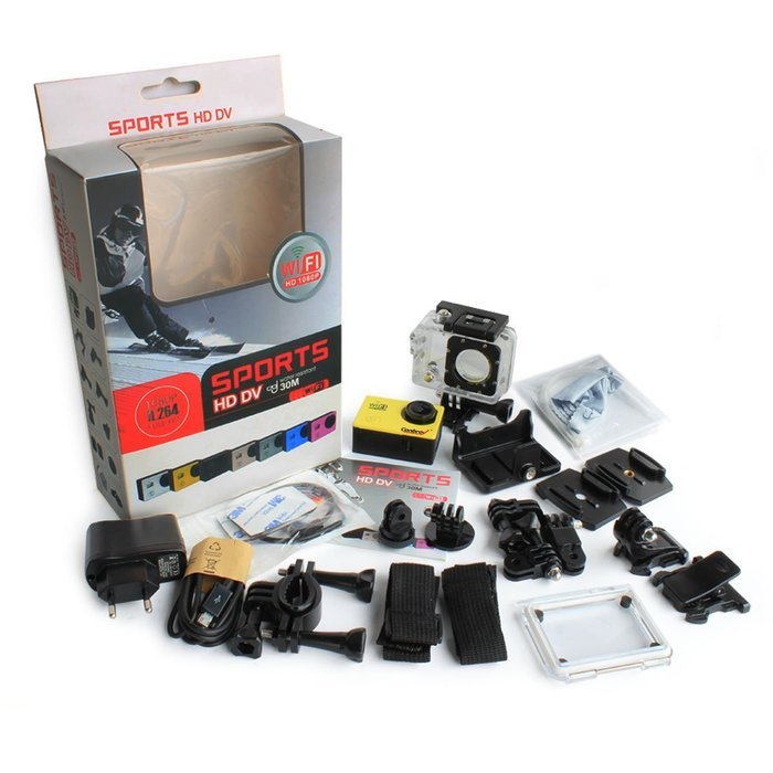 Conbrov&reg; DV100 HD Mini Sport Action Video Camcorder wifi Camera DV with Waterproof Case for Underwater Outdoor... N5