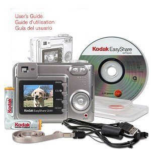 Kodak Easyshare CD33 3.1 Megapixel Digital Camera 3x Optical Zoom 5x Digital Zoom (Refurbished)