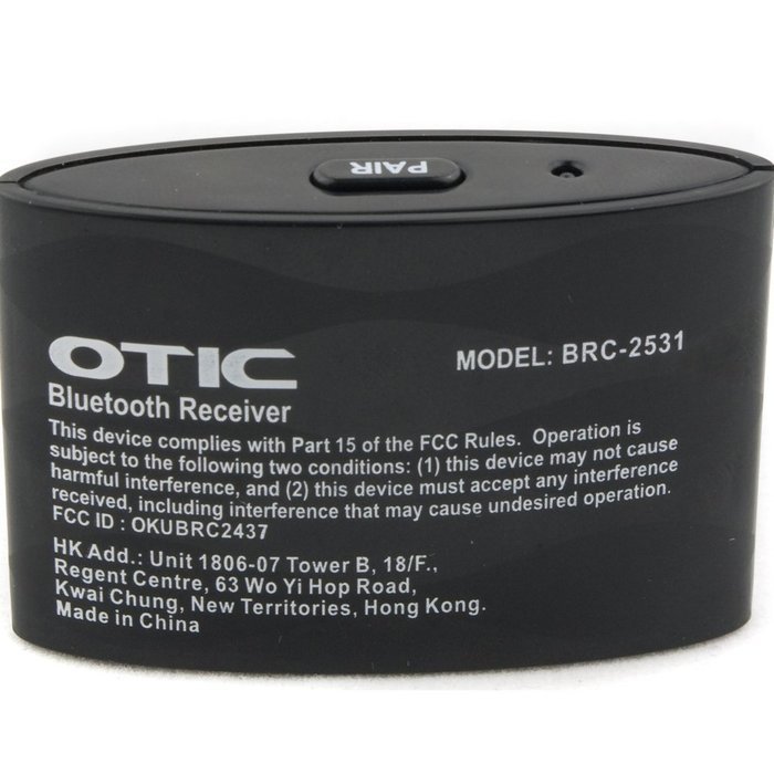 OTIC 30 Pin Bluetooth Audio Receiver for iPhone iPod Speaker Dock with Bluetooth V3.0 EDR with A2DP