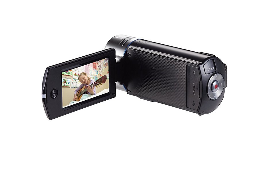 Samsung QF30 Smart WiFi Camcorder with 2.7" LCD Screen and 1080i HD Video Recording (Black) (Discontinued by Manufacturer) N4