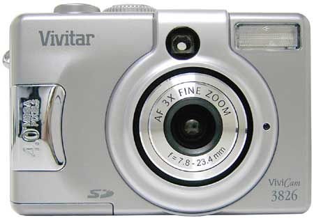 Vivitar ViviCam 3826 4MP Digital Camera with 3x Optical Zoom N2