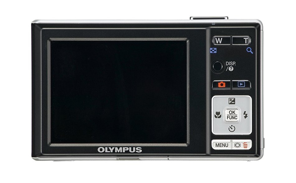 Olympus FE-3000 10MP Digital Camera with 3x Optical Zoom and 2.7 Inch LCD (Titanium) N8