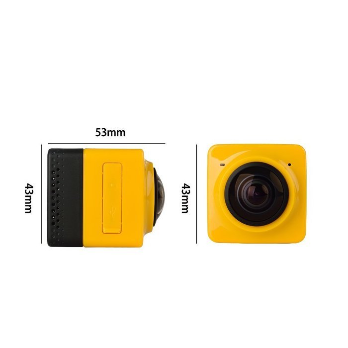 Cube 360 Sports Action Video Camera WIFI H.264 12801042 360 Support Phone App N4