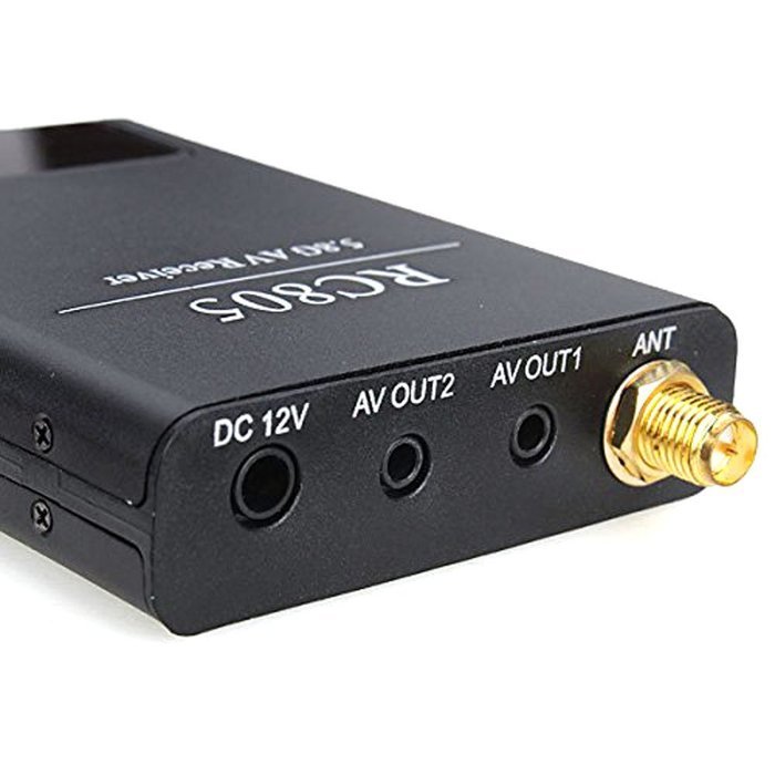 RipaFire RC805 FPV 5.8G 8 Channels AV Wireless Audio Video TX Receiver for FPV RC DJI Aircraft Quadcopter Multirotor N4