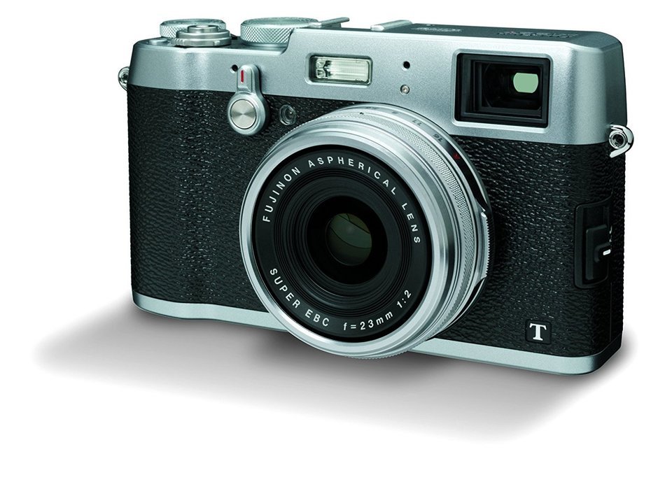 FUJIFILM premium compact digital camera X100T Silver FX-X100T S [International Version, No Warranty] N2