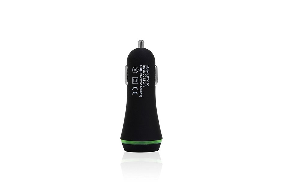 Likisme&reg; Bluetooth4.0 Hands Free Car Adapter Calling Receiver kit With NFC Function USB Car Charger AUX Cable... N4