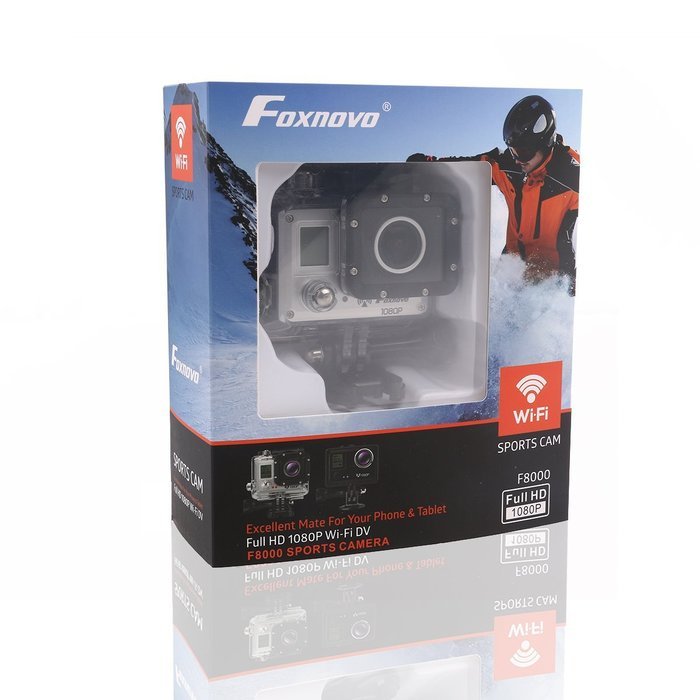 Foxnovo F8000 30M Waterproof Sports Camera 20MP FHD 1080P H.264 Digital Camcorder Car DVR Mini DV with WIFI HDMI... N2