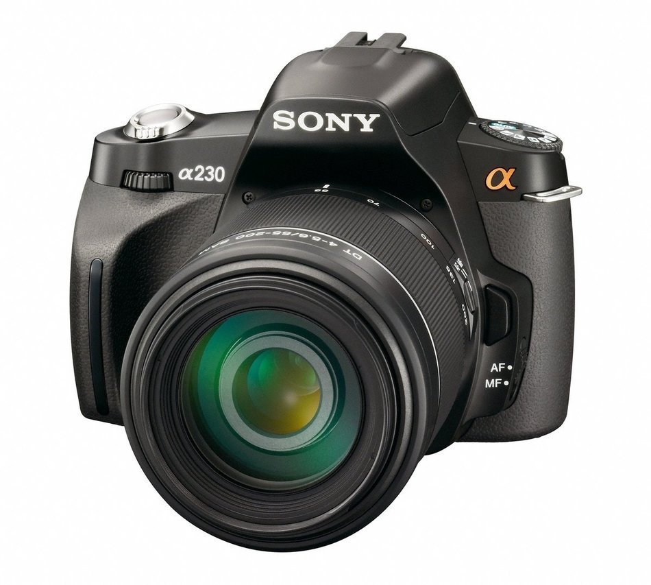 Sony Alpha A230Y 10.2 MP Digital SLR Camera with Super SteadyShot INSIDE Image Stabilization and 18-55mm and... N5