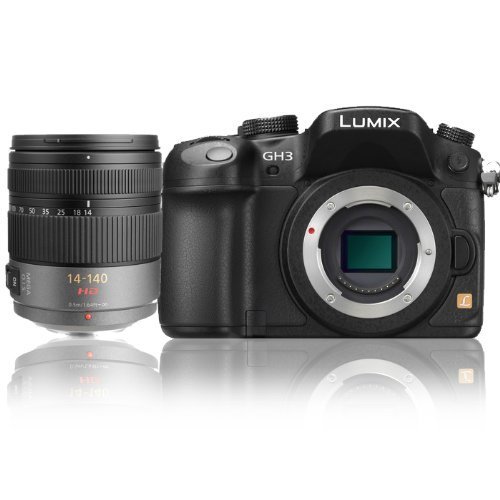 Panasonic Lumix DMC-GH3K 16.05 MP Digital Single Lens Mirrorless Camera with Panasonic 14-140mm f/4.0-5.8 OIS...
