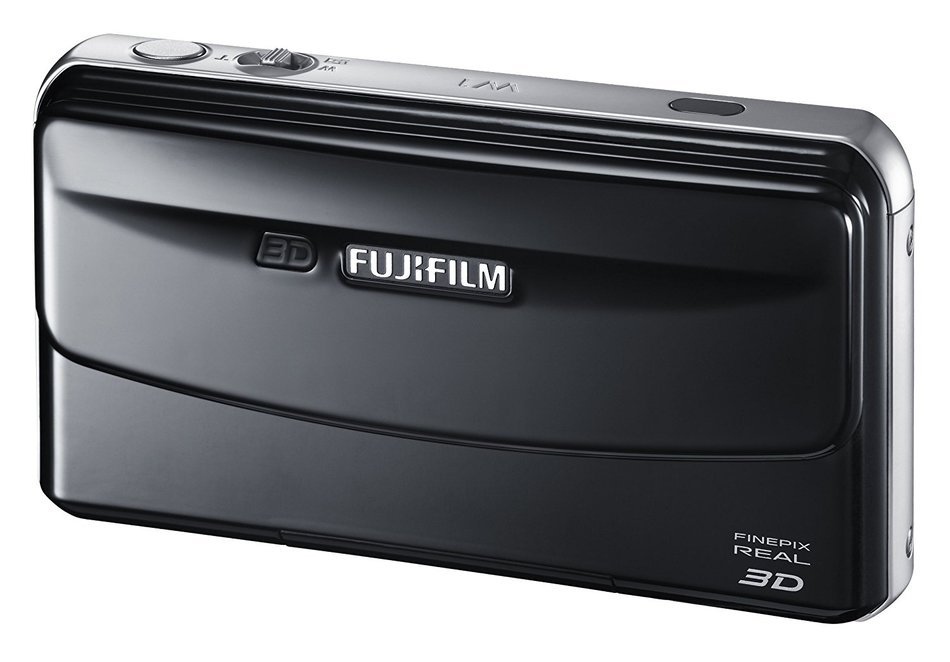 FUJIFILM 3D Camera FinePix REAL (Black) F FX-3D W1 - International Version (No Warranty) N4