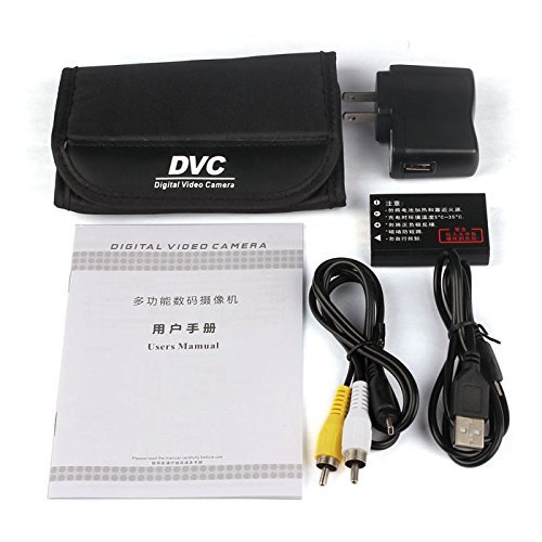 ODGear 2.7 Inch 720P 16X Zoom TFT Screen Digital Video Camera Cam Recorder Camcorder N4