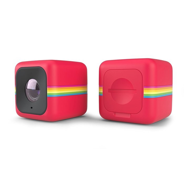 Polaroid Cube+ 1440p Mini Lifestyle Action Camera with Wi-Fi & Image Stabilization (Blue) N19