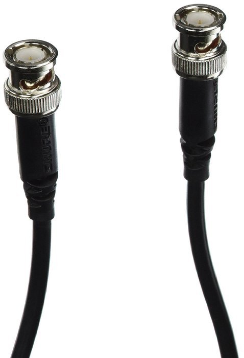 Shure UA802 2-Feet UHF Coaxial Antenna Cable, BNC-BNC, RG58C/U Type N2