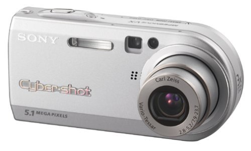 Sony Cybershot DSCP100 5.1MP Digital Camera with 3x Optical Zoom N6