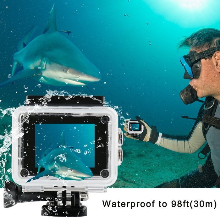 Sports Camera, Levin Action Camera 2.0 Inch 170 Degree Ultra-wide Angle Lens Full HD 1080p 14MP WiFi Remote Control... N3