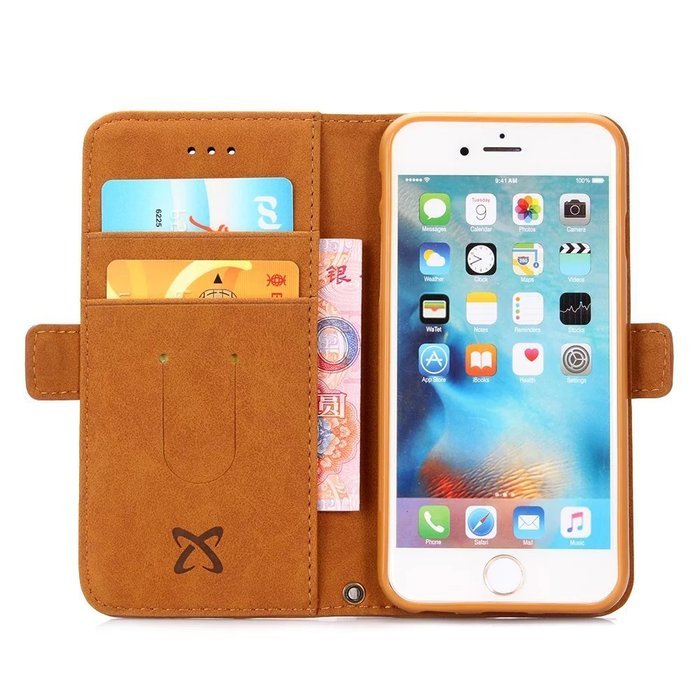 IPHONE 5SE CASE, Aroko 5S CASE Premium PU Leather Wallet Cover with Card Slots and Stand Function for Apple iPhone... N30
