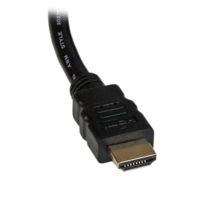 StarTech.com ST122HD4KU 4K HDMI 2-Port Video Splitter Built-In HDMI Source Cable N5