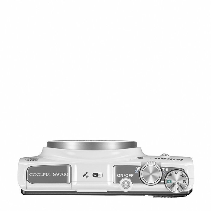 Nikon digital camera S9700 elegant white S9700WH 19 million pixels N7