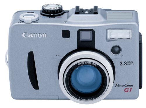 Canon Powershot G1 3MP Digital Camera w/ 3x Optical Zoom N6