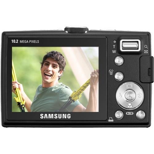 Samsung L210 10.1MP Digital Camera with 3x Optical Image Stabilized Zoom (Black)