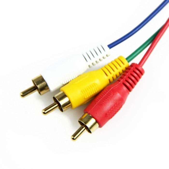 MOTONG 5 FT 1.5m HDMI Male to 3RCA Male Extension Cable Converter Adapter for HDTV DVD N11