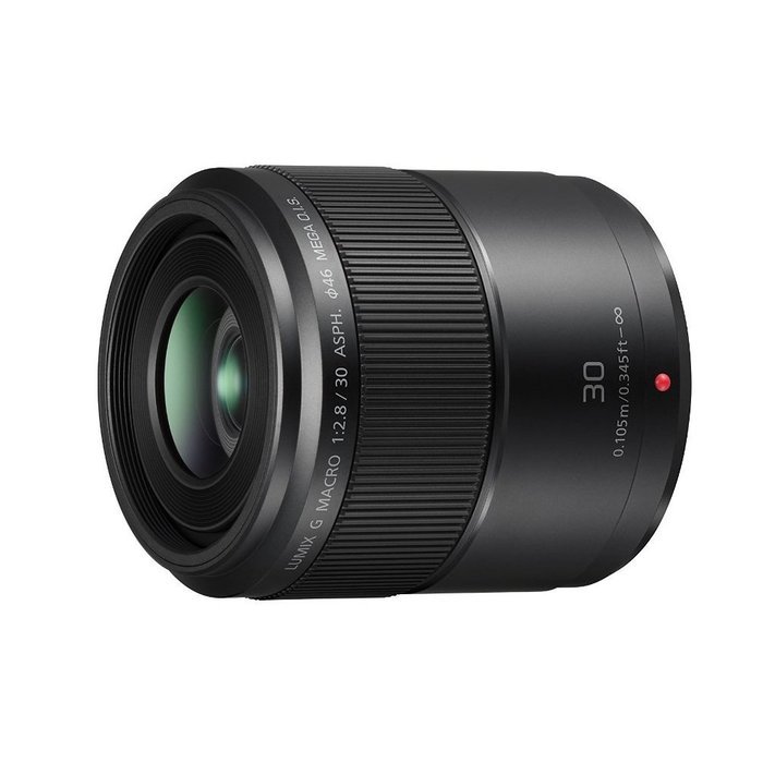 Panasonic DMC-GX8KBODY LUMIX GX8 (DSLM) Camera Body + Panasonic 30mm f/2.8 ASPH. MEGA O.I.S Macro Lens and 64GB... N6