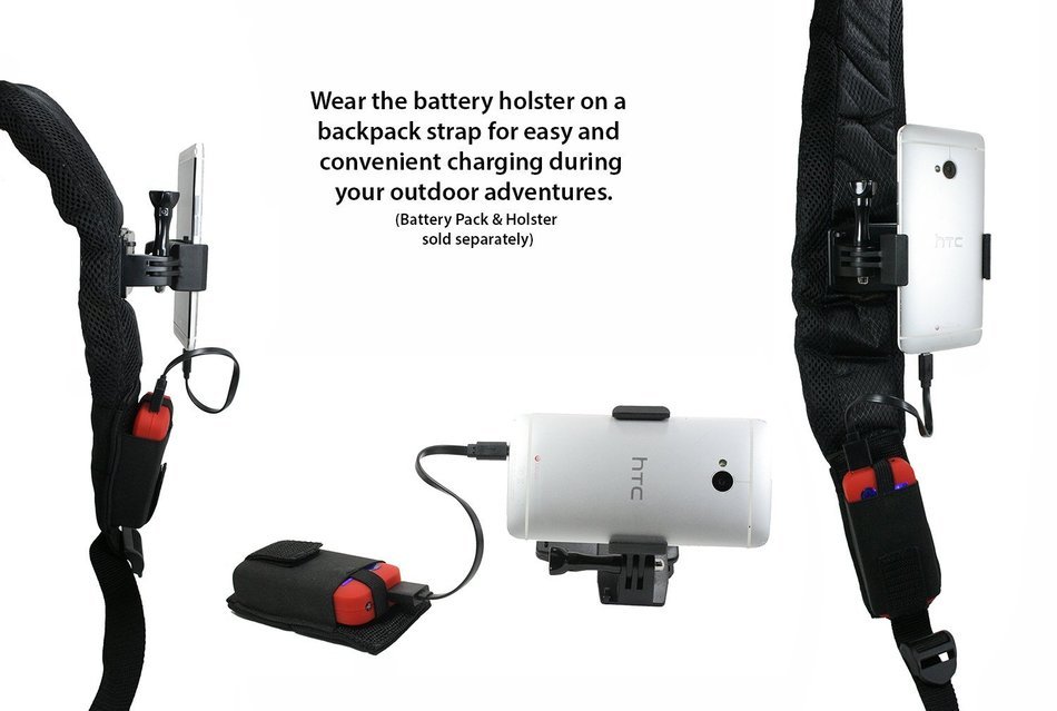 Action Mount Wearable Head Mount for Smartphone. Easily Record Action Video using your Smartphone, or GoPro Camera... N6