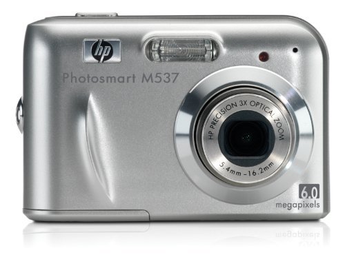 Hewlett-Packard Photosmart M537 6.0MP 3x Optical/6x Digital Zoom Camera