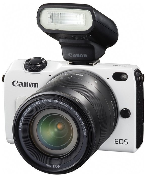 Canon mirrorless SLR EOS M2 STM lens kit EOSM2 L1855STMK-WH N8