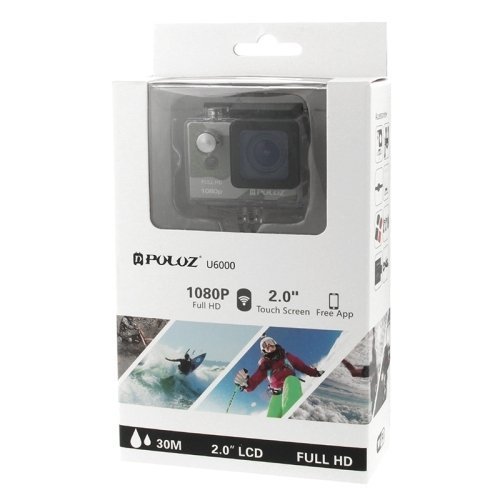 PULUZ U6000 Novatek 96650 Full HD 1080P 2.0 inch LCD Screen WiFi Waterproof Multi-function Sport Action Camcorder &hellip; N4
