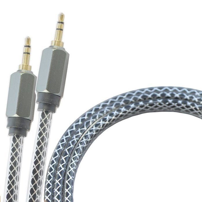 Seadream 2Pack 3-Pole Coiled 3.5mm Male Right Angle to 3.5mm Male Right Angle Stereo Audio Spring Aux Cable for... N6