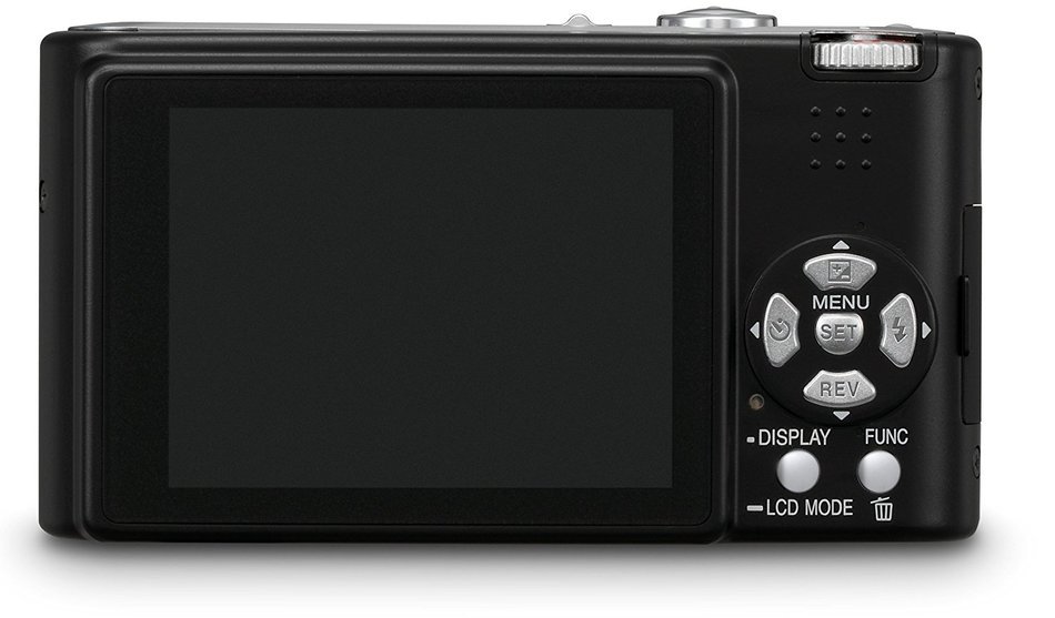 Panasonic Lumix DMC-FX12K 7.2MP Digital Camera with 3x Optical Image Stabilized Zoom (Black) N2