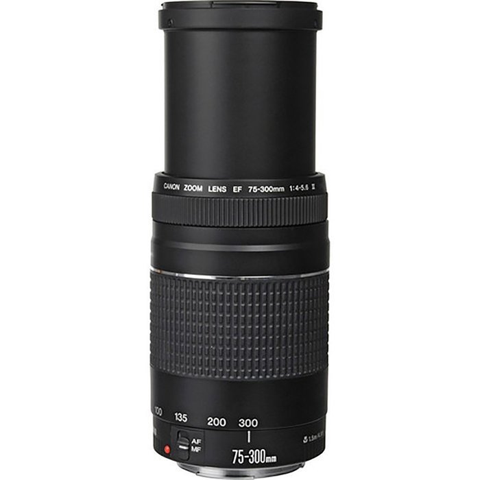 Canon 75-300mm Lens + 32GB Class 10 High Speed Memory Card + 4PC Macro Kit + UV-CPL-FLD Filters + Card Reader... N4