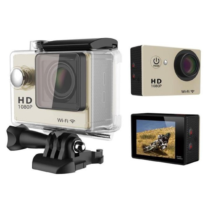 Kingfansion W9 2.0 Inch WiFi Ultra HD 4K Sport Action Camera Waterproof N14