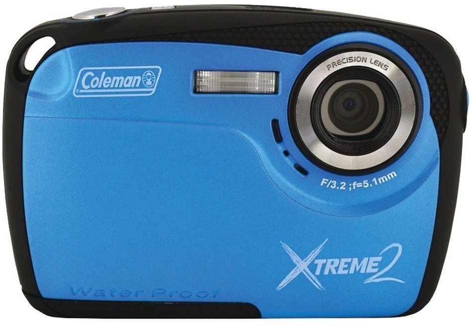 Coleman 16.0 Megapixel Xtreme2 Hd Underwater Digital Camera (blue)
