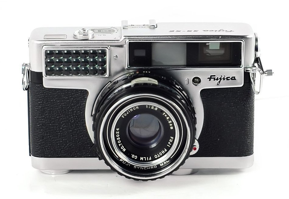 Fuji Optical, Fujica 35-SE Coupled Rangefinder Camera, Vintage 1950s N2