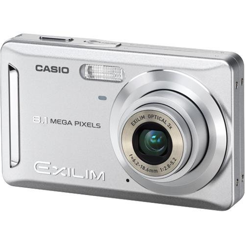 Casio Exilim EX-Z9 8.1 MP Digital Camera with 2.6" Wide LCD - Silver N2