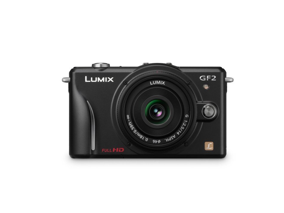 Panasonic Lumix DMC-GF2 12 MP Micro Four-Thirds Mirrorless Digital Camera with 3.0-Inch Touch-Screen LCD and 14mm... N9