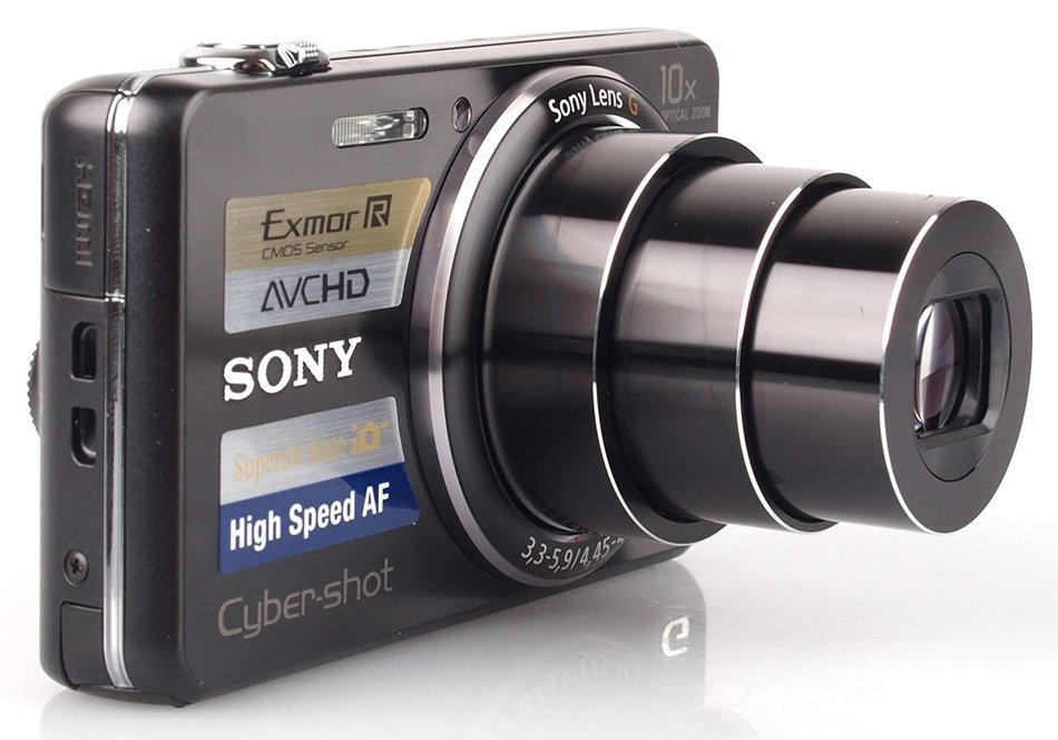 Sony Cyber-shot DSC-WX100 18.2-Megapixel Digital Camera - Black