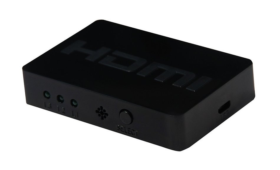 3x1 Port HDMI Switch/Switcher 1080P/HDMI 1.4a Supports 3D with IR Wireless Remote Ultra High N6