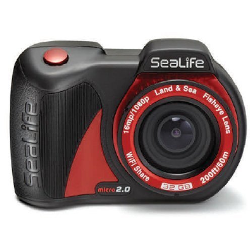 SeaLife Micro 2.0 32GB Wi-Fi Underwater Digital Camera Waterproof up to 200 ft. (60m)