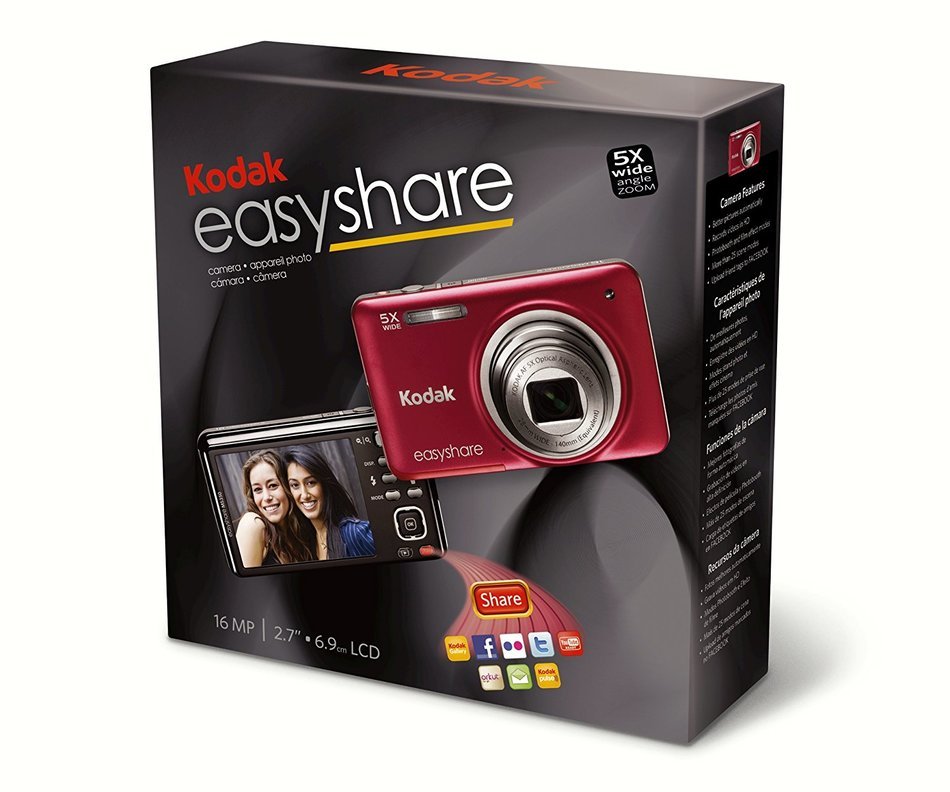 Kodak Easyshare M5350 Digital Camera (Red) N4
