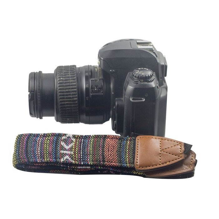 Mavota Colorful Stripe Camera Shoulder Neck Strap Camera Belt For Canon Nikon Olympus Panasonic Pentax Sony SLR... N14