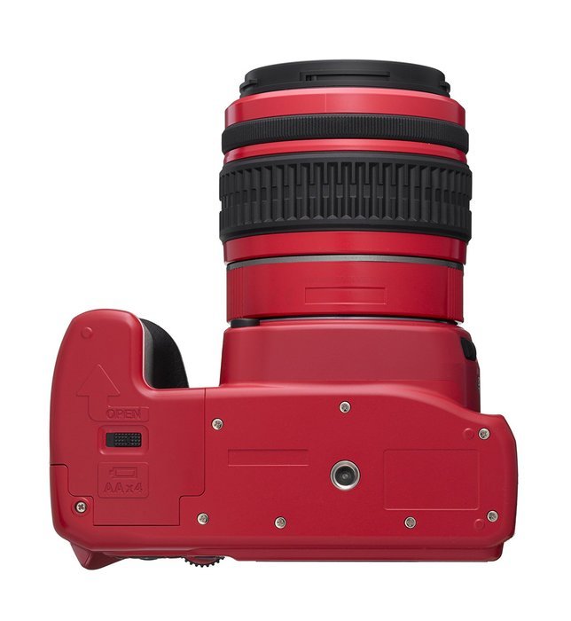 Pentax K-x 12.4MP Digital SLR with 2.7 inch LCD and 18-55mm f/3.5-5.6 AL Lens (Red) N3