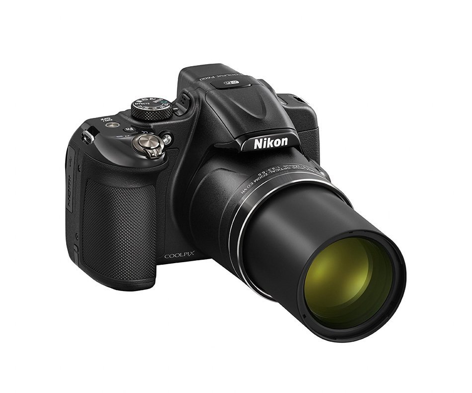 Nikon COOLPIX P600 16.1 MP Wi-Fi CMOS Digital Camera with 60x Zoom NIKKOR Lens and Full HD 1080p Video (Black)... N10