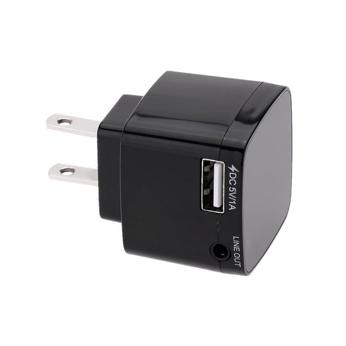 Andoer Mini Portable Bluetooth 3.0 Stereo Audio Music Receiver Adapter with 3.5mm Audio Port USB US Wall Charger N6