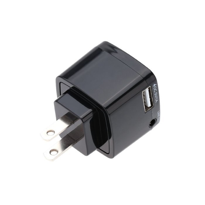 Andoer Mini Portable Bluetooth 3.0 Stereo Audio Music Receiver Adapter with 3.5mm Audio Port USB US Wall Charger N7