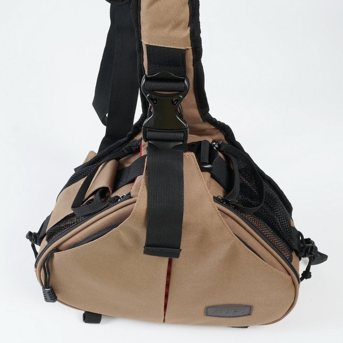 Foxpic CADEN Waterproof Nylon Shoulder Backpack SLR Camera Sling Bag for Canon Nikon Sony Pentax and other Digital... N12