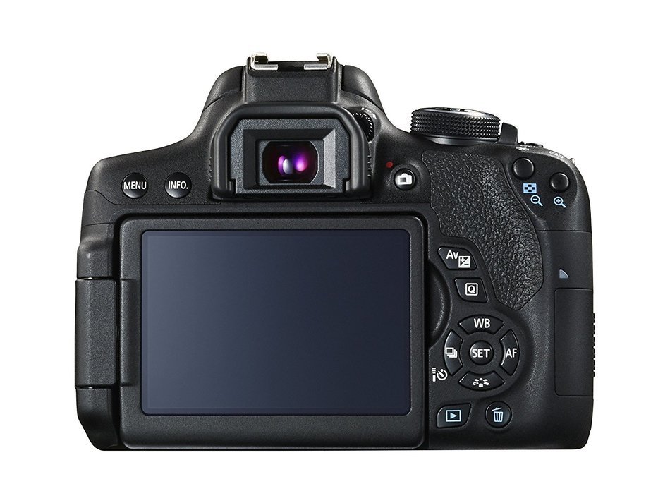 Canon EOS 750D Digital SLR Camera with 18-55mm IS STM - International Version (No Warranty) N5